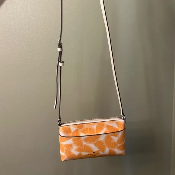 Kate spade citrus orange crossbody with slim card case - Picture 5 of 14